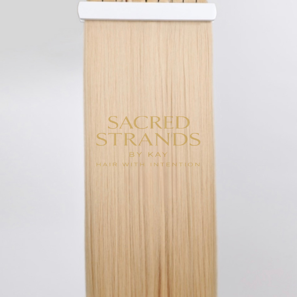 Hand Tied Hair Extensions (IVORY)