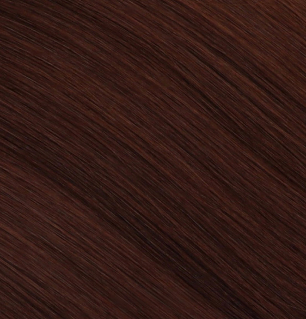 Hand Tied Hair Extensions (CRIMSON)